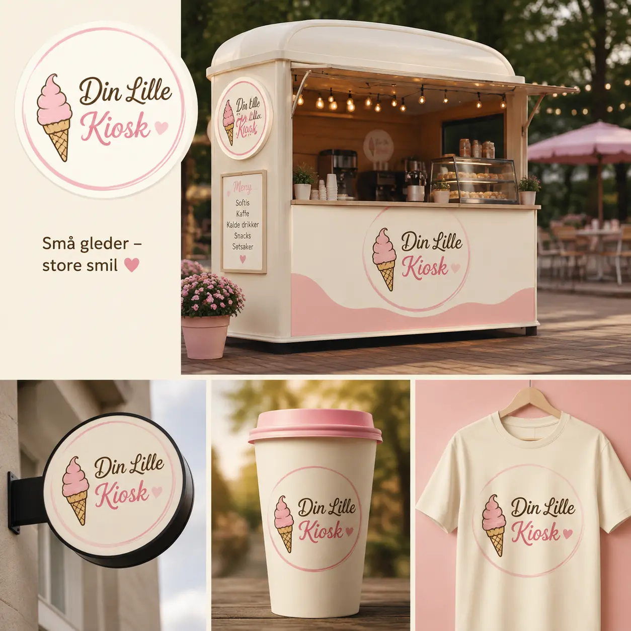 Din Lille Kiosk logo