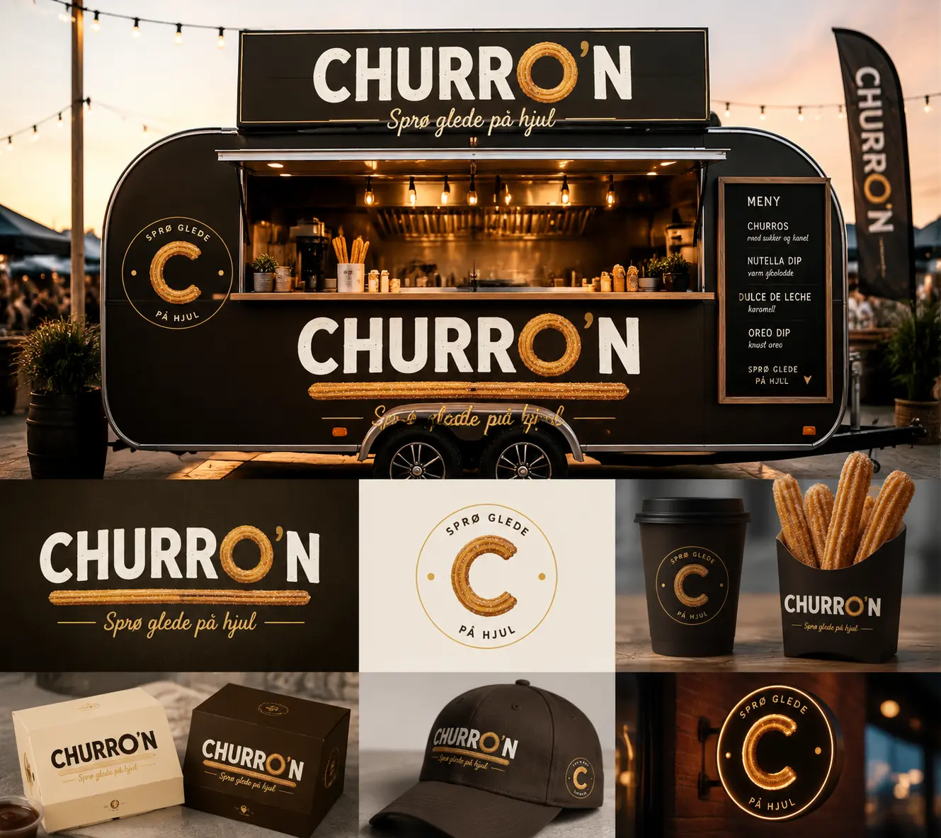 Churro'n logo